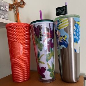 Starbucks Vibrant Tumbler Trio